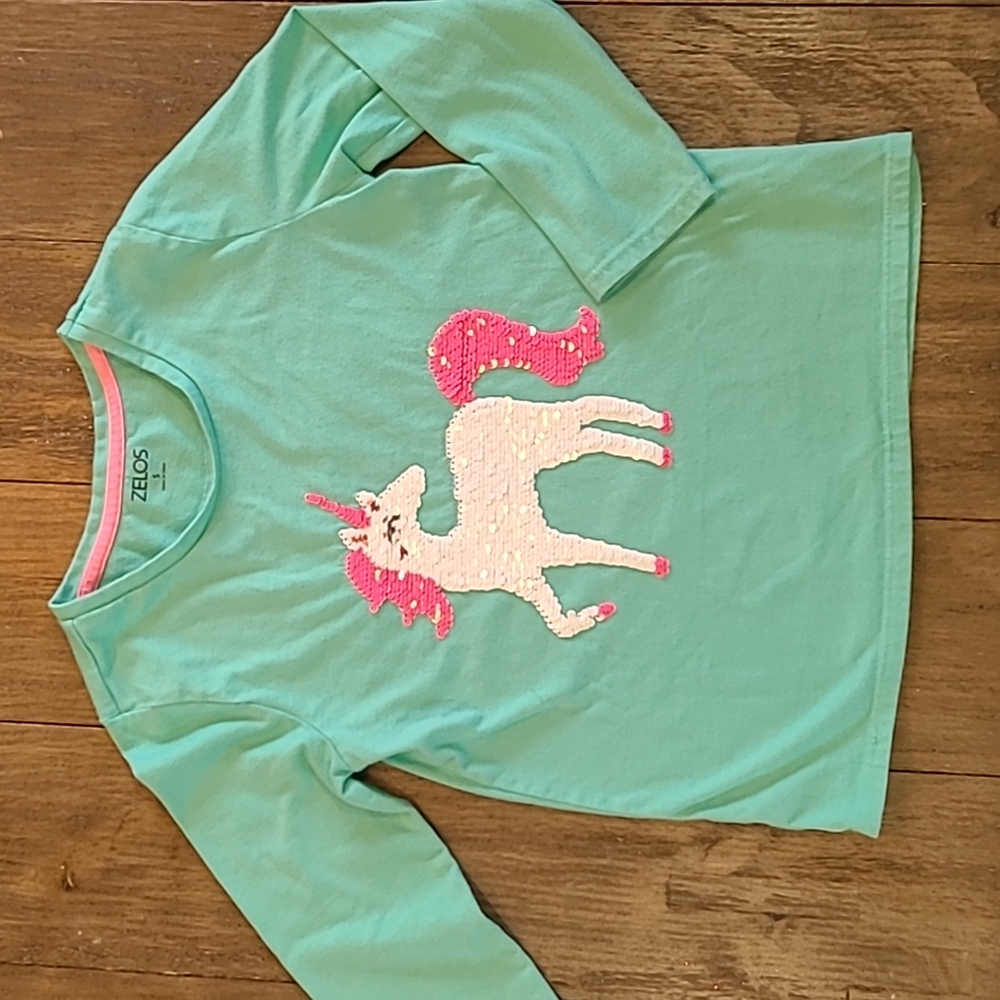 🦄girls sequined unicorn short